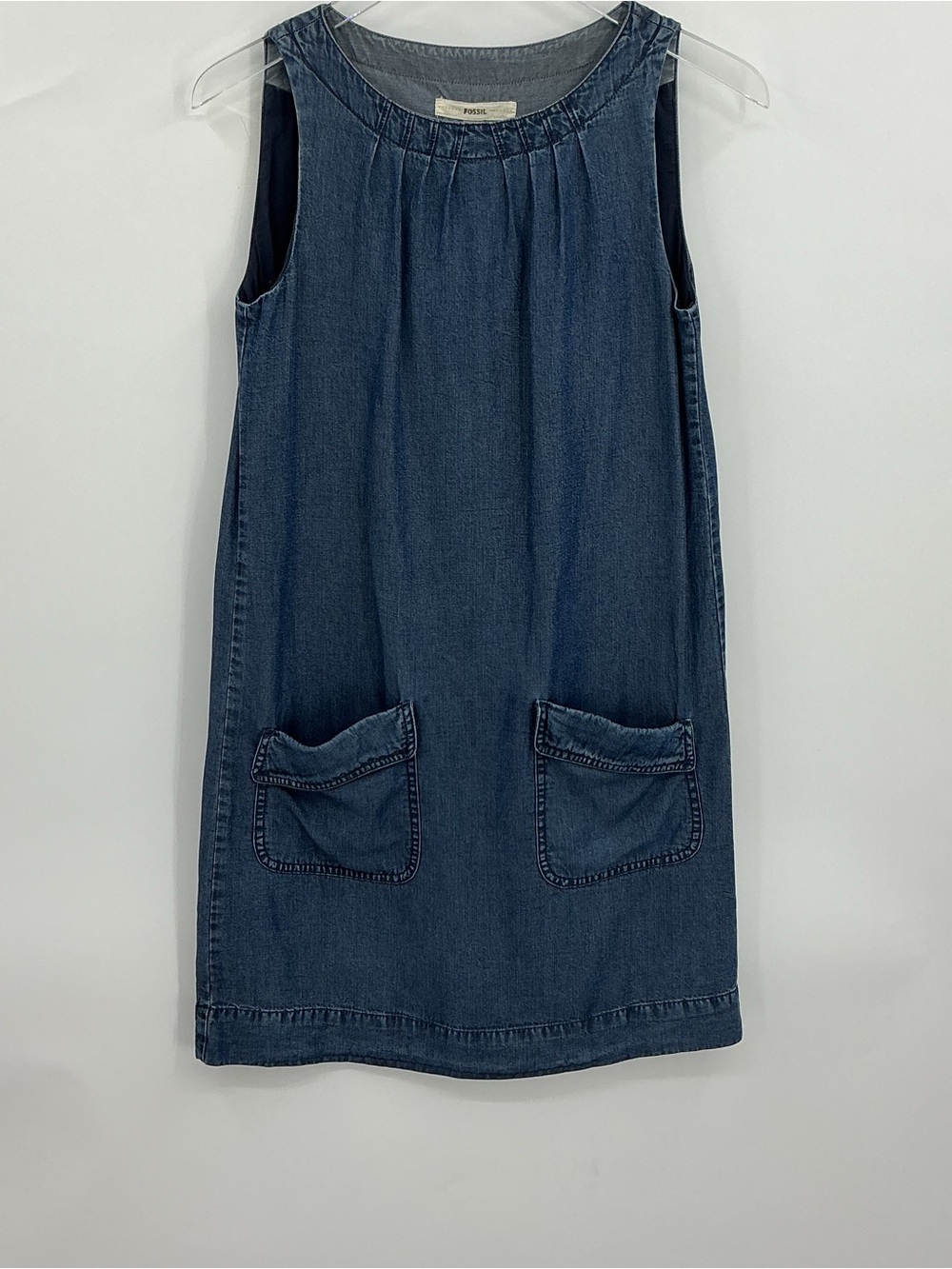 Fossil Sleeveless Denim Dress